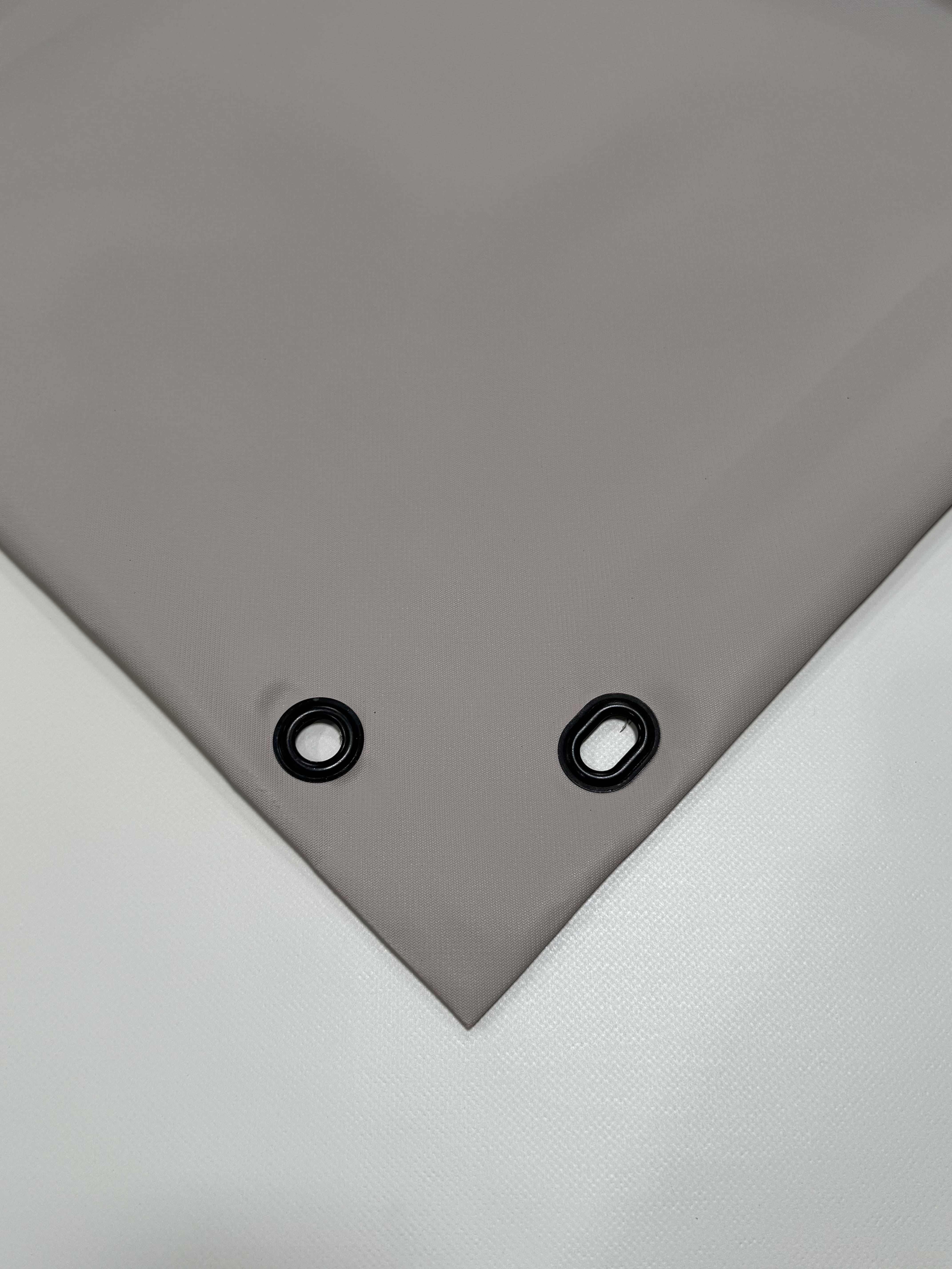 Carportplane mit schräger Seite PVC matt mit Canvas-Maserung