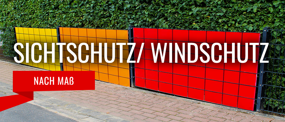 Sichtschutzstreifen aus PVC