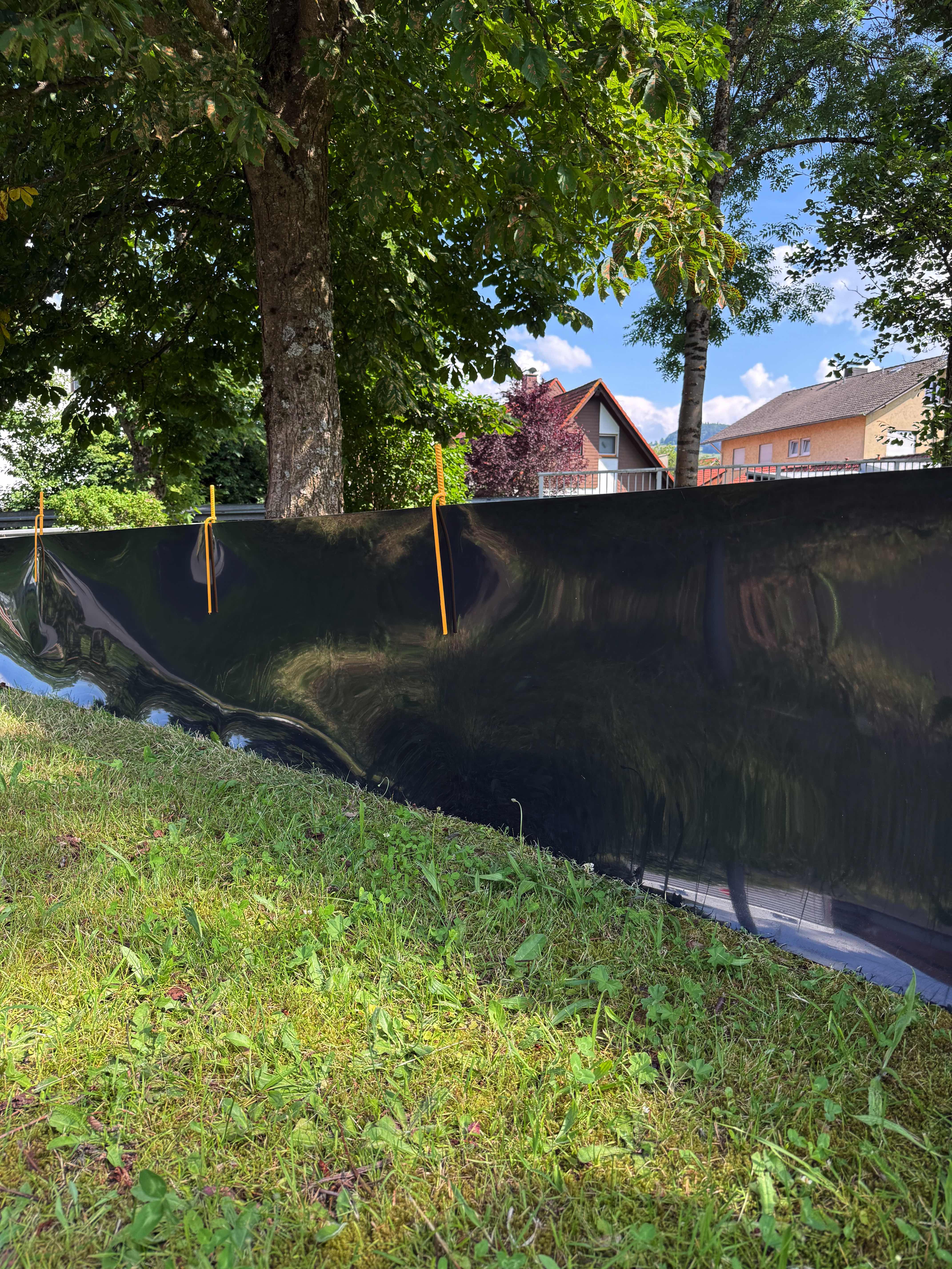 HDPE-Zauneisen GTH-H-E 110cm gelb